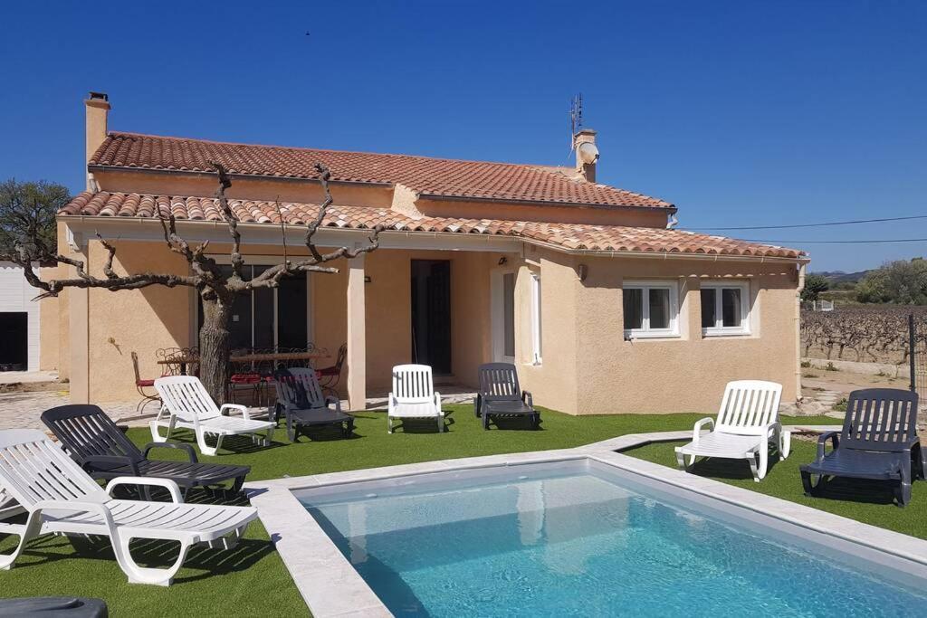 Vila Le Calme En Provence Tulette Exteriér fotografie